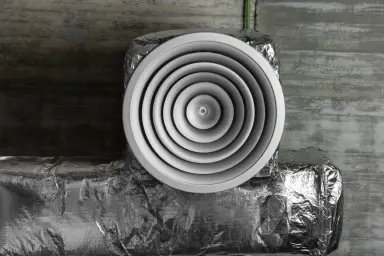 After professional air duct cleaning – spotless ducts in an Everett, WA home