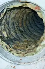 Before residential air duct